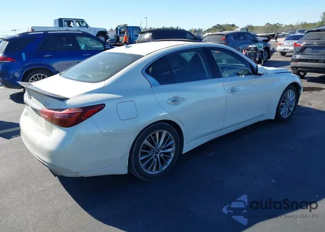 2017 Infiniti Q50 3.0T Premium из США, поврежденный, VIN JN1EV7AR4HM838925